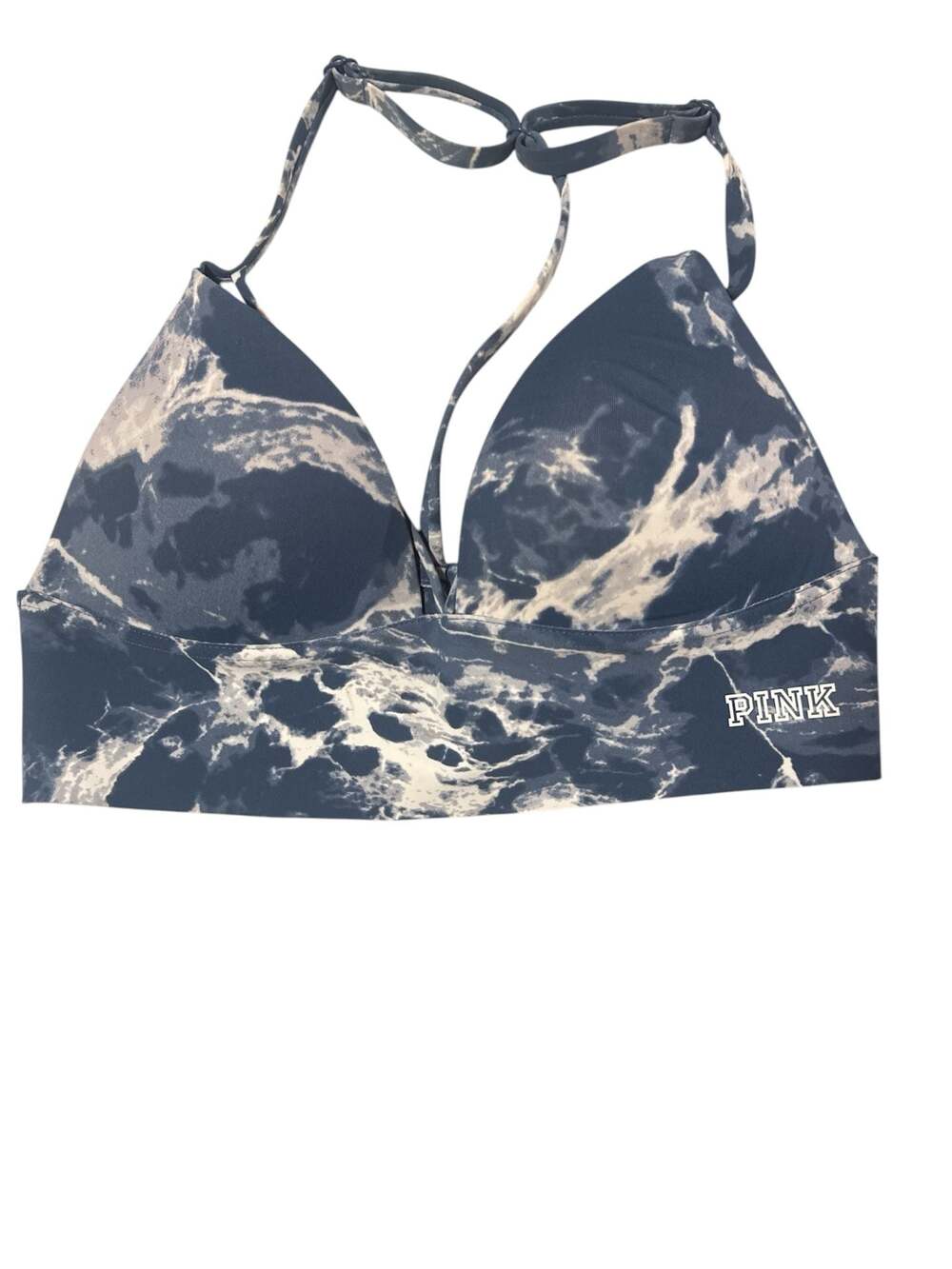PINK Victoria's Secret Marbled Tie-Dye Print Strappy Bralette Small
